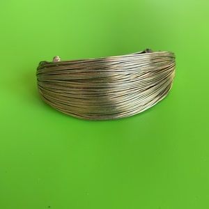 [Vintage] Gold Tone Ponytail Holder/Barrette